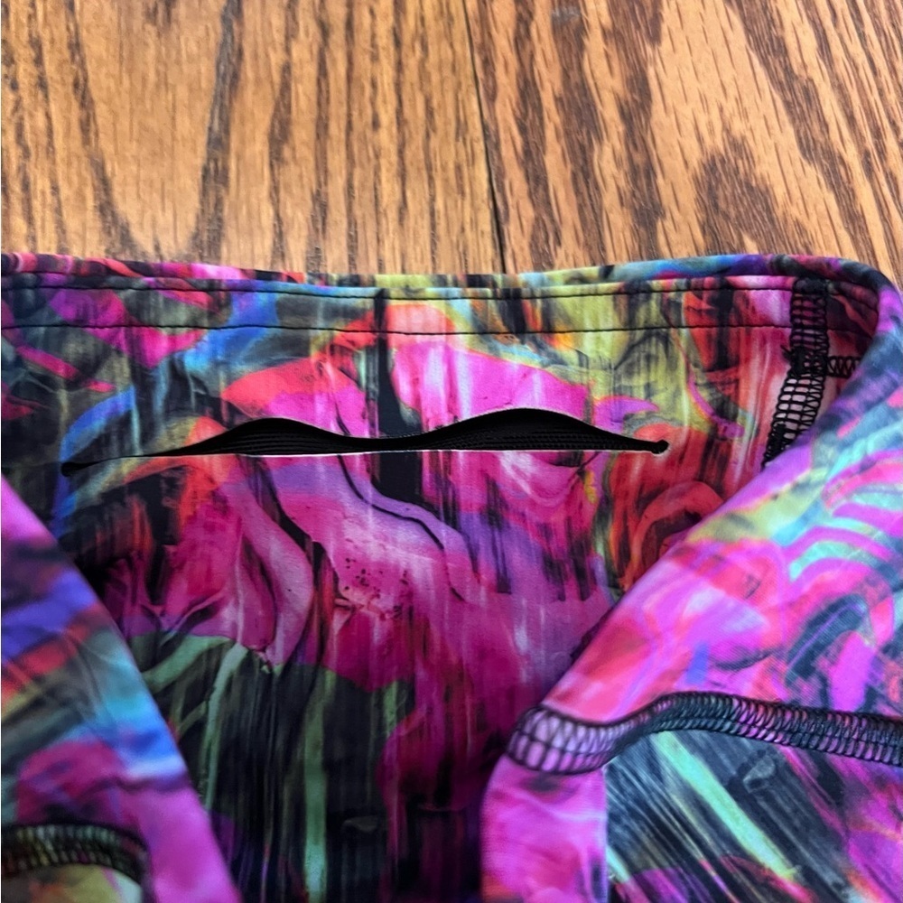 NWOT- Lululemon Base Pace High Rise Running Tight 25” Size 0 Hyper Flow - Picture 8 of 11